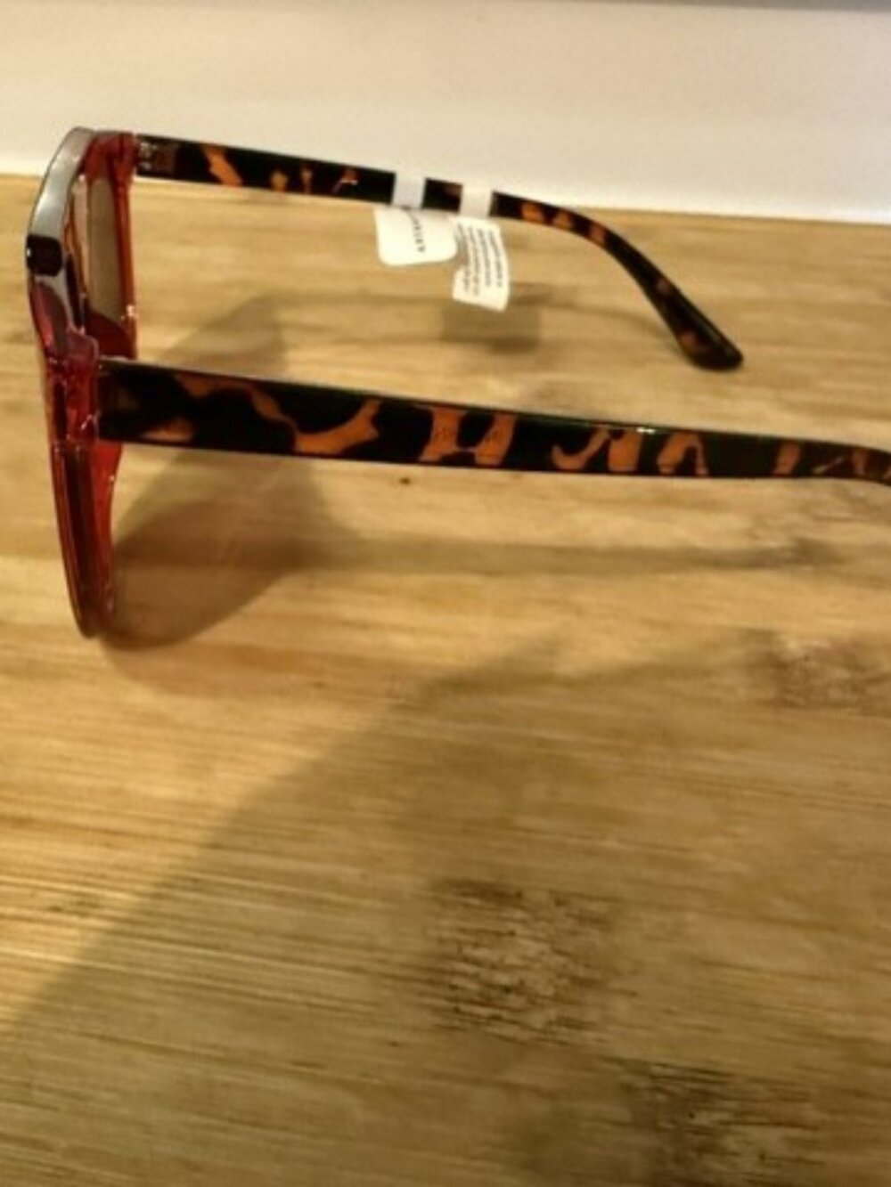 I-SEA Flat Top Red Aviator Sunglasses - Picture 5 of 16